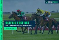 Betfair Cheltenham Free Bet: Bet £10, Get £40
