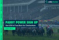 Paddy Power Sign Up Offer - Bet £10, Get £40 on Cheltenham Races or Football 