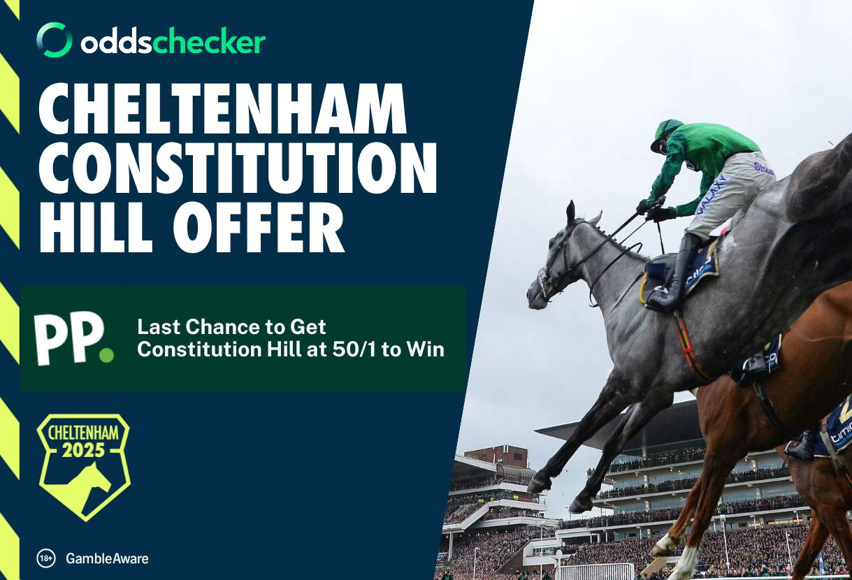 Paddy Power Cheltenham Offer: Last Chance to Get Constitution Hill at 50/1 to Win the Champion Hurdle