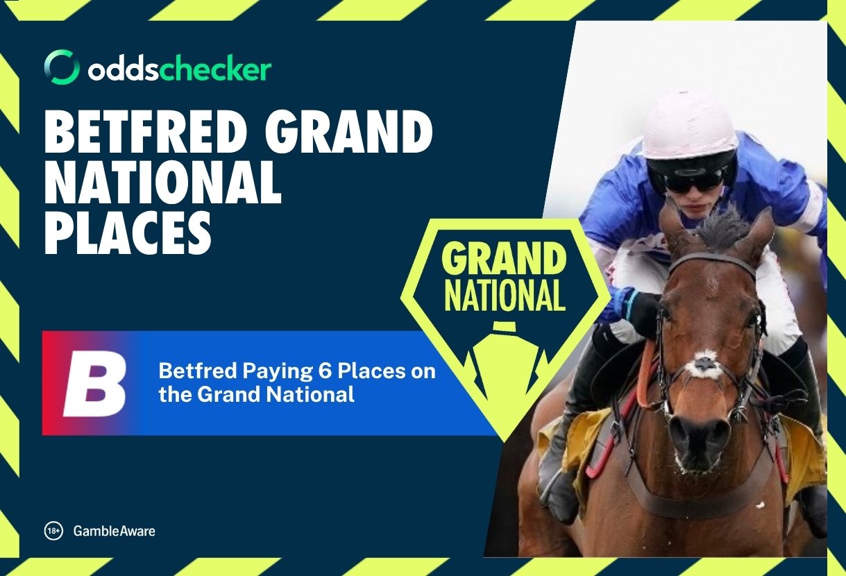 How Many Grand National Places is Betfred Paying?