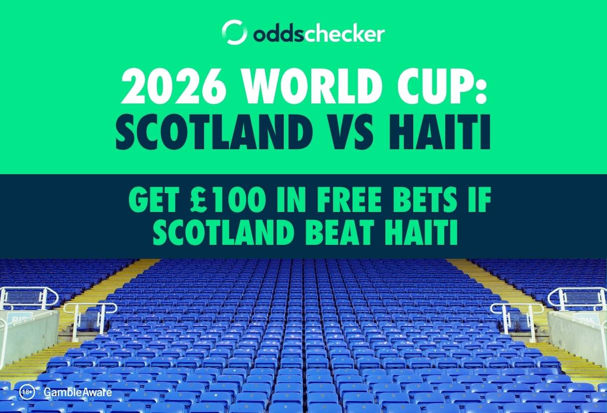 Get £100 in Free Bets if Scotland Beat Haiti at World Cup 2026 this Weekend