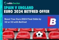 Euro 2024 Final Odds Boost - Double or Triple Your Odds on the Final With Betfred