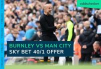 Burnley vs Man City Odds: Get 40/1 Odds for 1+ Shot on Target With the Sky Bet Welcome Bonus