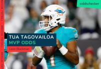 Tua Tagovailoa's MVP Odds Cut from +2200 to +800 Following Monster Opening Game