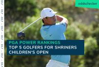 PGA Power Rankings: Top 5 Golfers For Shriners Children's Open