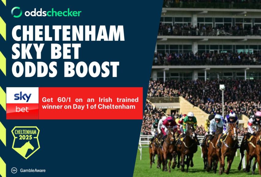 Sky Bet Cheltenham Festival Odds Boost: Get 60/1 on Irish Trained Winner Today
