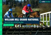 William Hill Grand National Offer: Bet £10, Get £10 on Any Horse in the Randox Grand National