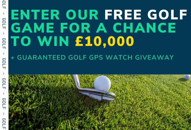 Pick the Top 5 finishers at the Fortinet for a chance to win £10,000 & guaranteed golf GPS watch giveaway