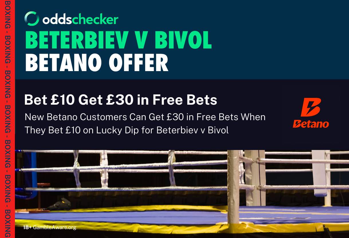 Beterbiev vs Bivol Odds, Start Time and Bet £10, Get £30 Betano Offer