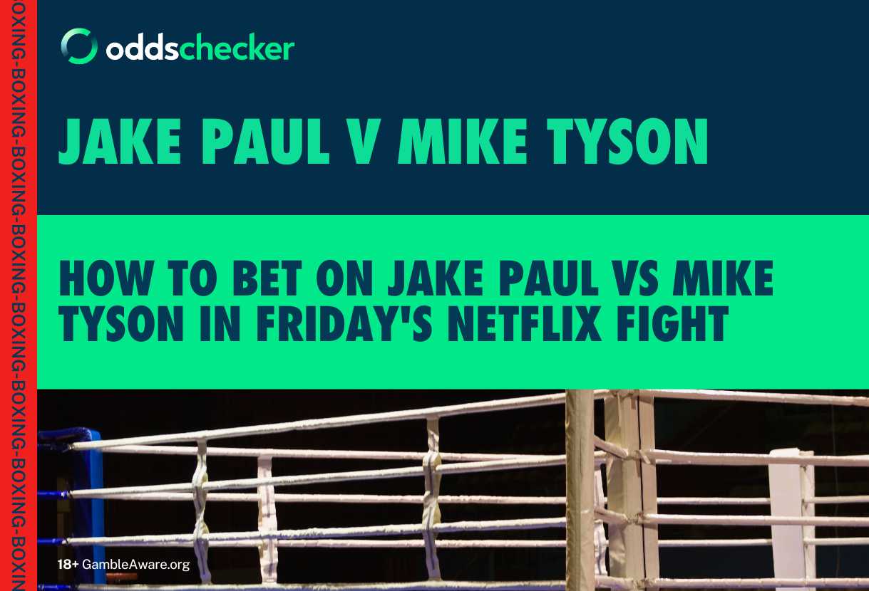 How to Bet on Mike Tyson v Jake Paul in Friday's Netflix Fight