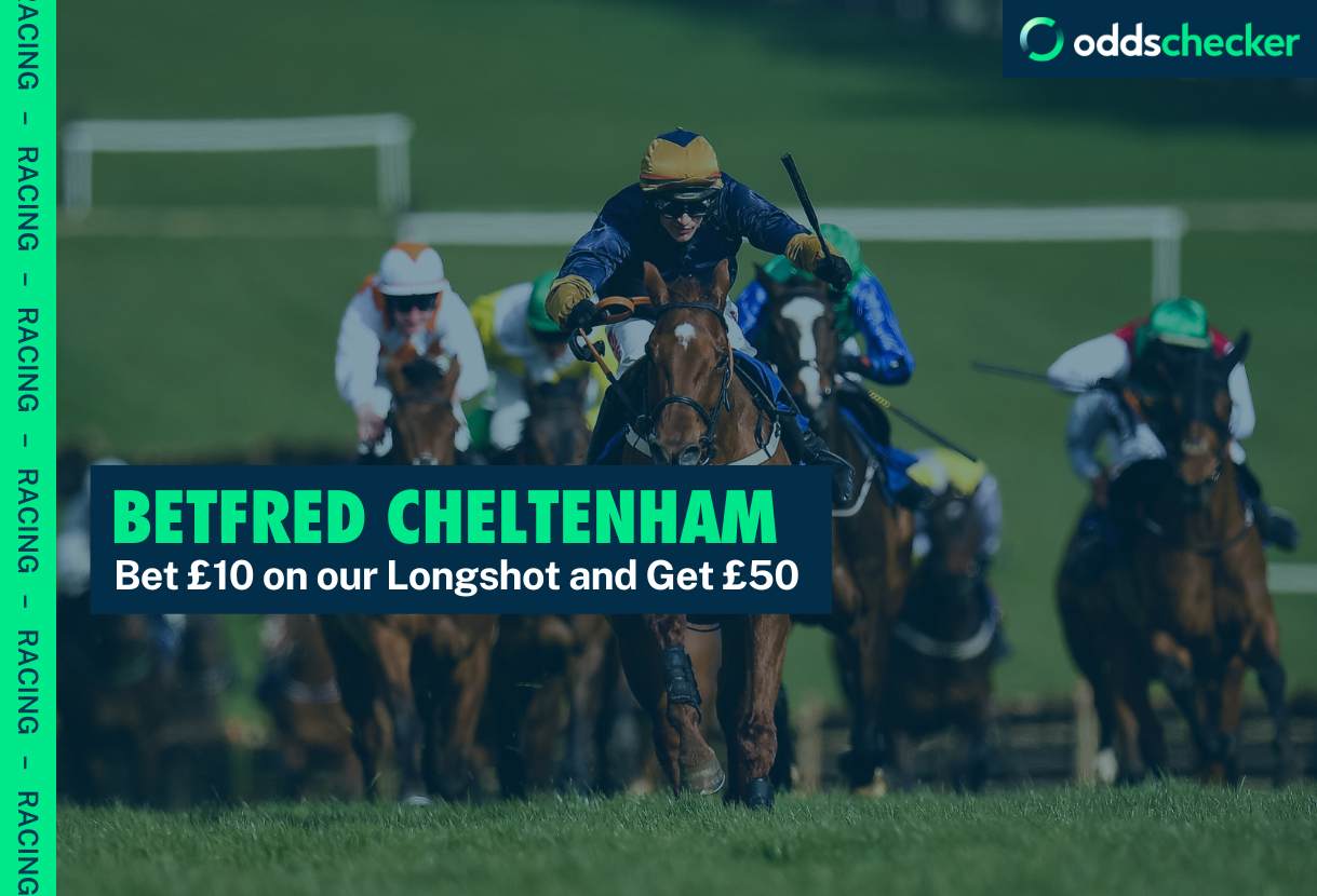 Bet £10 on This Cheltenham Day 3 Longshot and Get £50 With Betfred