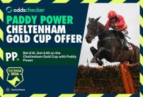Paddy Power Gold Cup Free Bets: Bet £10, Get £40 for the Cheltenham Gold Cup