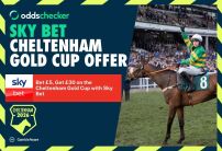 Sky Bet Cheltenham Gold Cup Offer: Bet 5p, Get £30 in Free Bets 