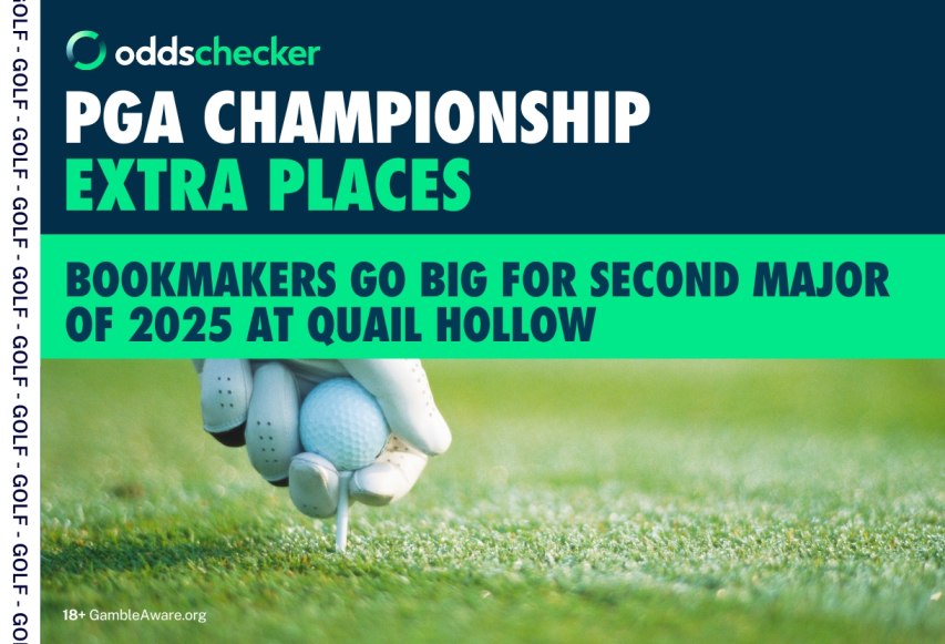 PGA Championship 2025: Bookmakers go big on Extra Places For Major at Quail Hollow
