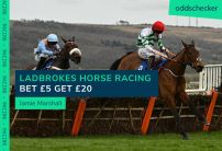 Ladbrokes Horse Racing: Bet £5, Get £20 on Your First Racing Bet