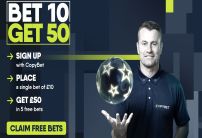 CopyBet Gold Cup Day Promotion: Bet £10, Get £50 on Day 4