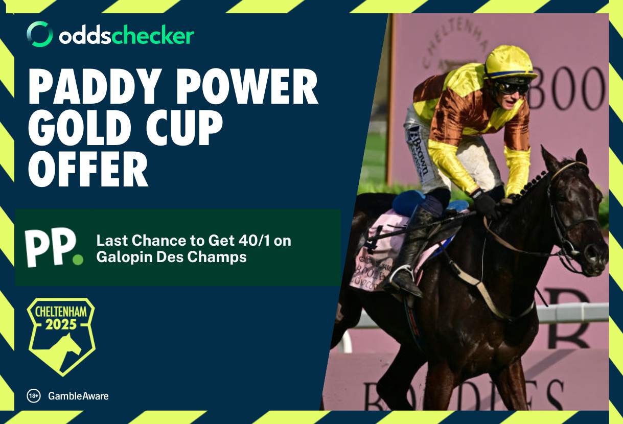 Paddy Power Cheltenham Gold Cup Offer: Last Chance to Get 40/1 on Galopin Des Champs to Win the Gold Cup