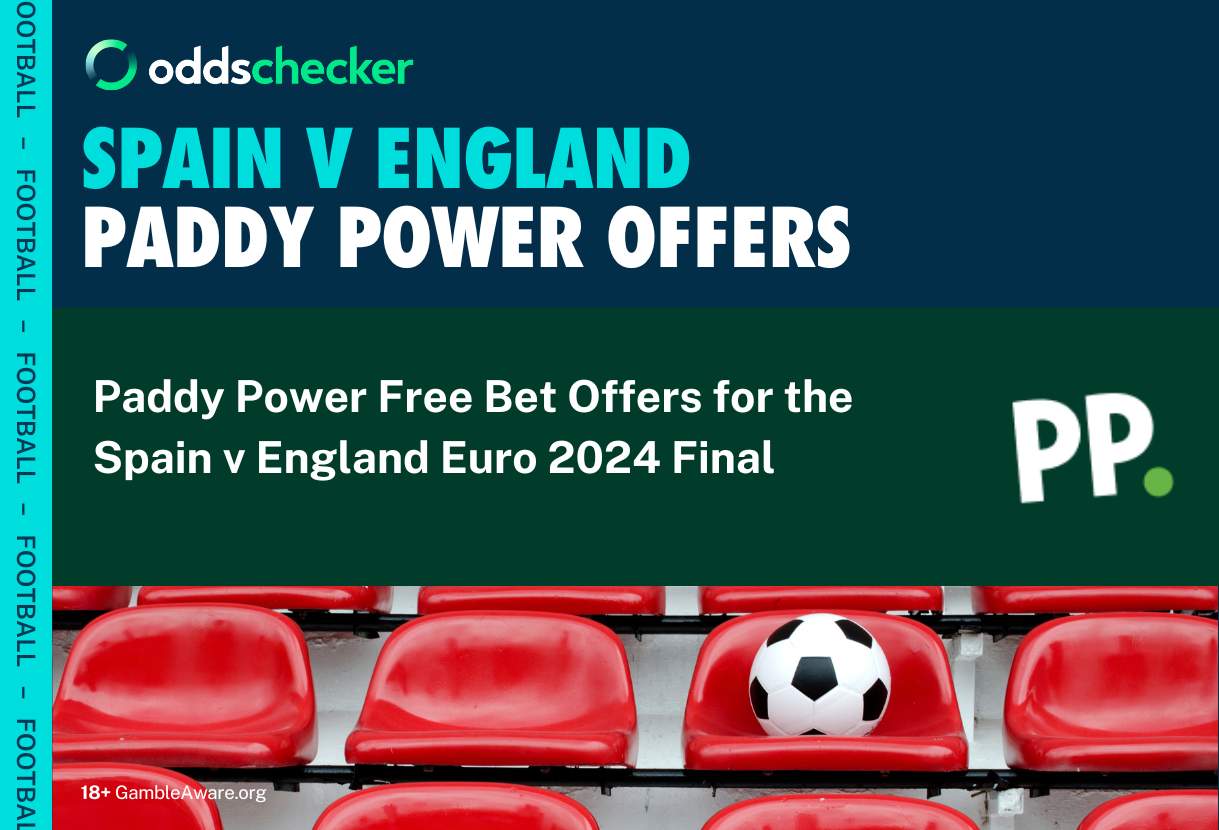 Euro 2024 Free Bet Promotion: Claim Your Free Bet for Spain v England With Paddy Power