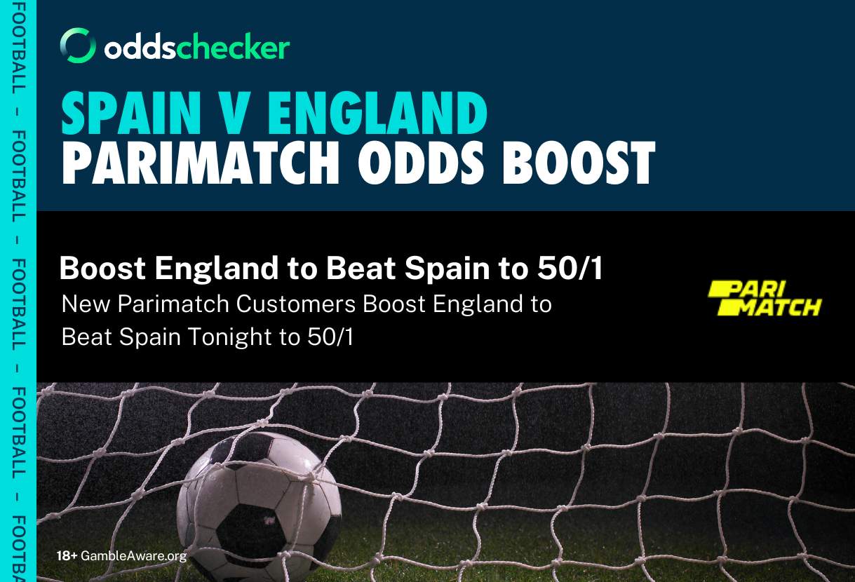 Parimatch England Offer: Boost England 50/1 to Beat Spain in the Euro 2024 Final