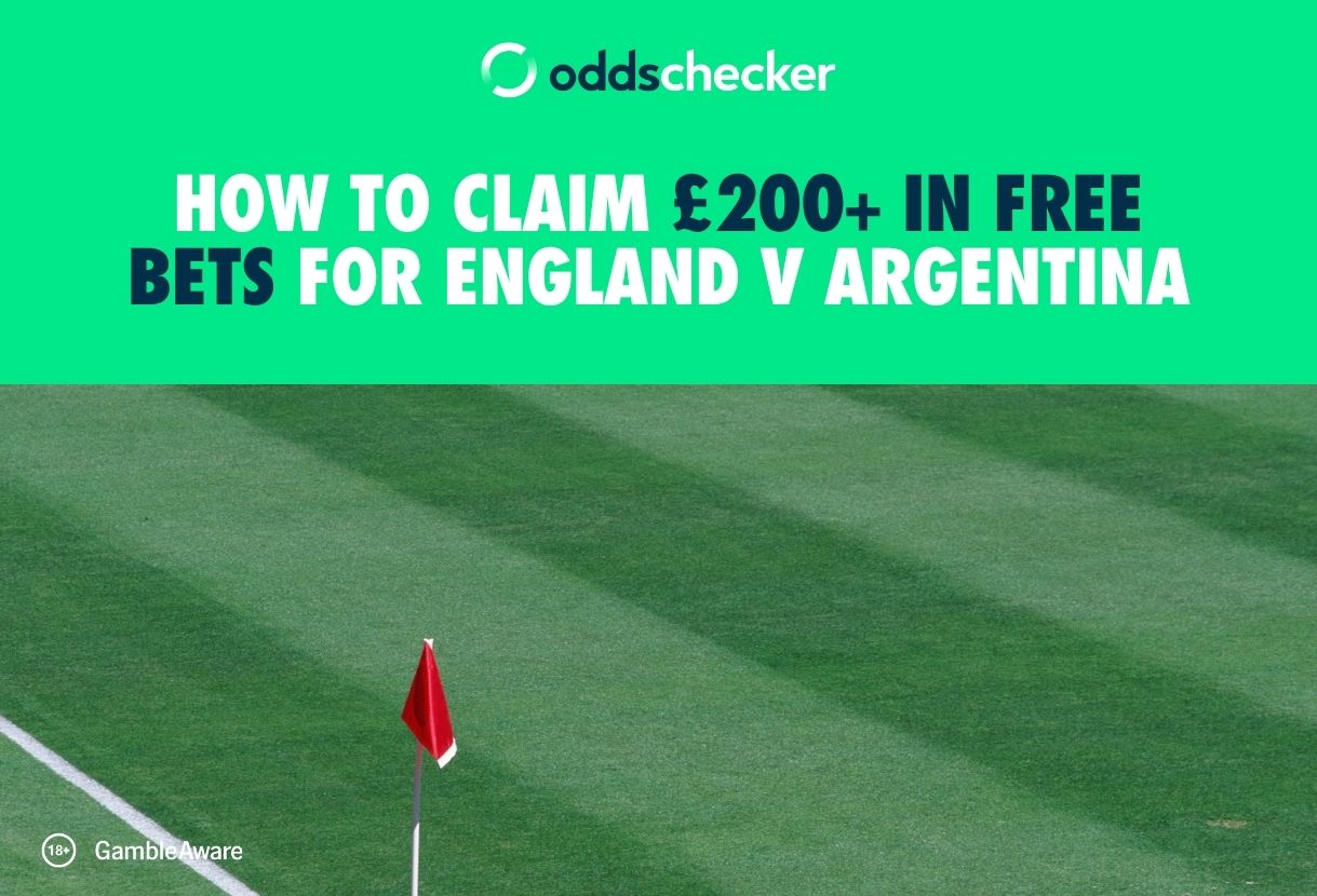 How to Claim £200+ in Free Bets for England v Argentina