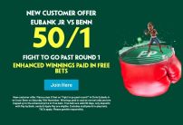 Paddy Power Eubank Jr v Benn 2 Offer: Get 50/1 on the Fight to Go Past Round 1