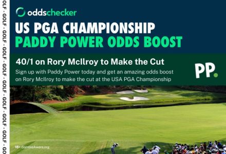 Rory McIlroy Odds Boost: Get 40/1 on McIlroy to Make the Cut at US PGA Championship with Paddy Power