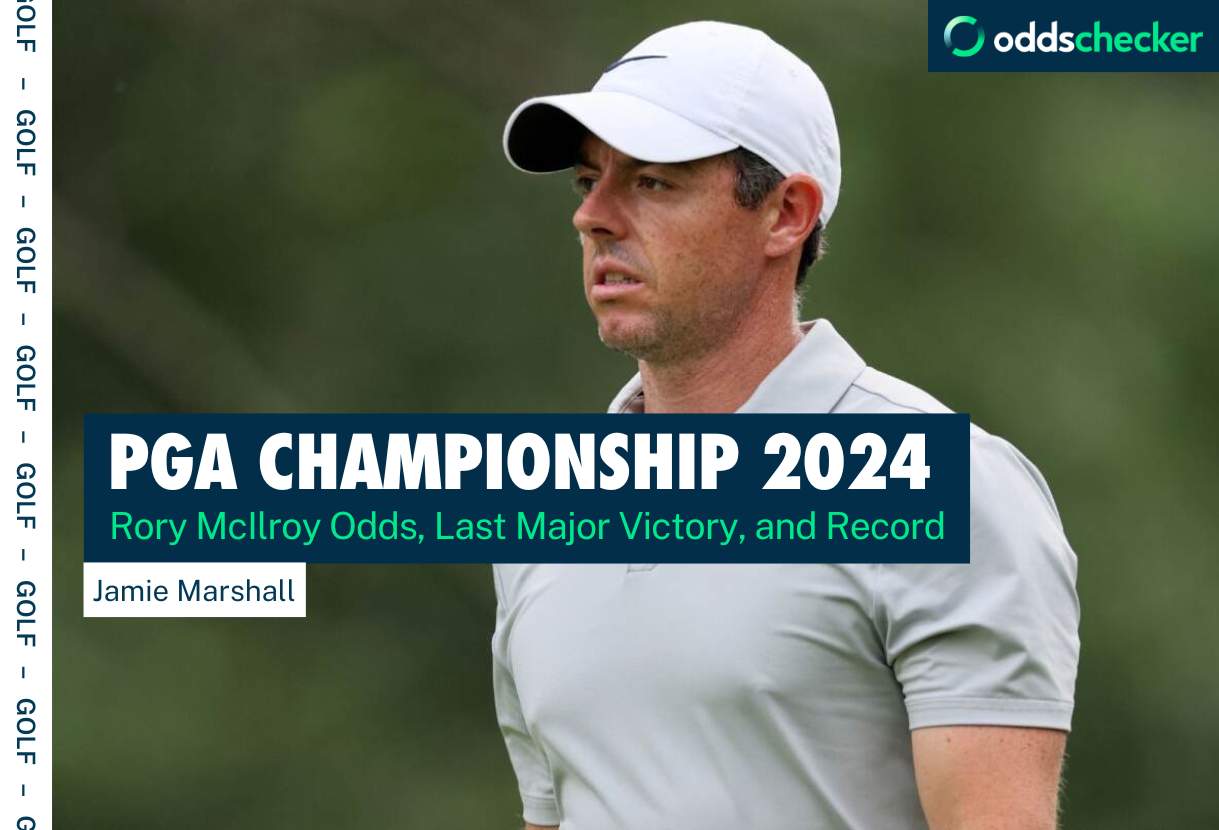 Rory McIlroy PGA Championship Odds 2024: Odds to Win, Record & Last Major Win