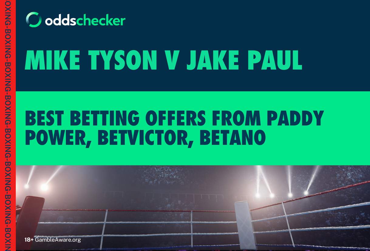 How to Claim the Best Mike Tyson v Jake Paul Sign Up Offers: Paddy Power, Betano, and BetVictor