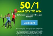 Paddy Power Offer: Boost City to 50/1 to Beat United in Michael Carrick's First Game in Charge