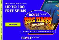 BOYLE Casino Promos with 1,500,000 Free Spins Drop
