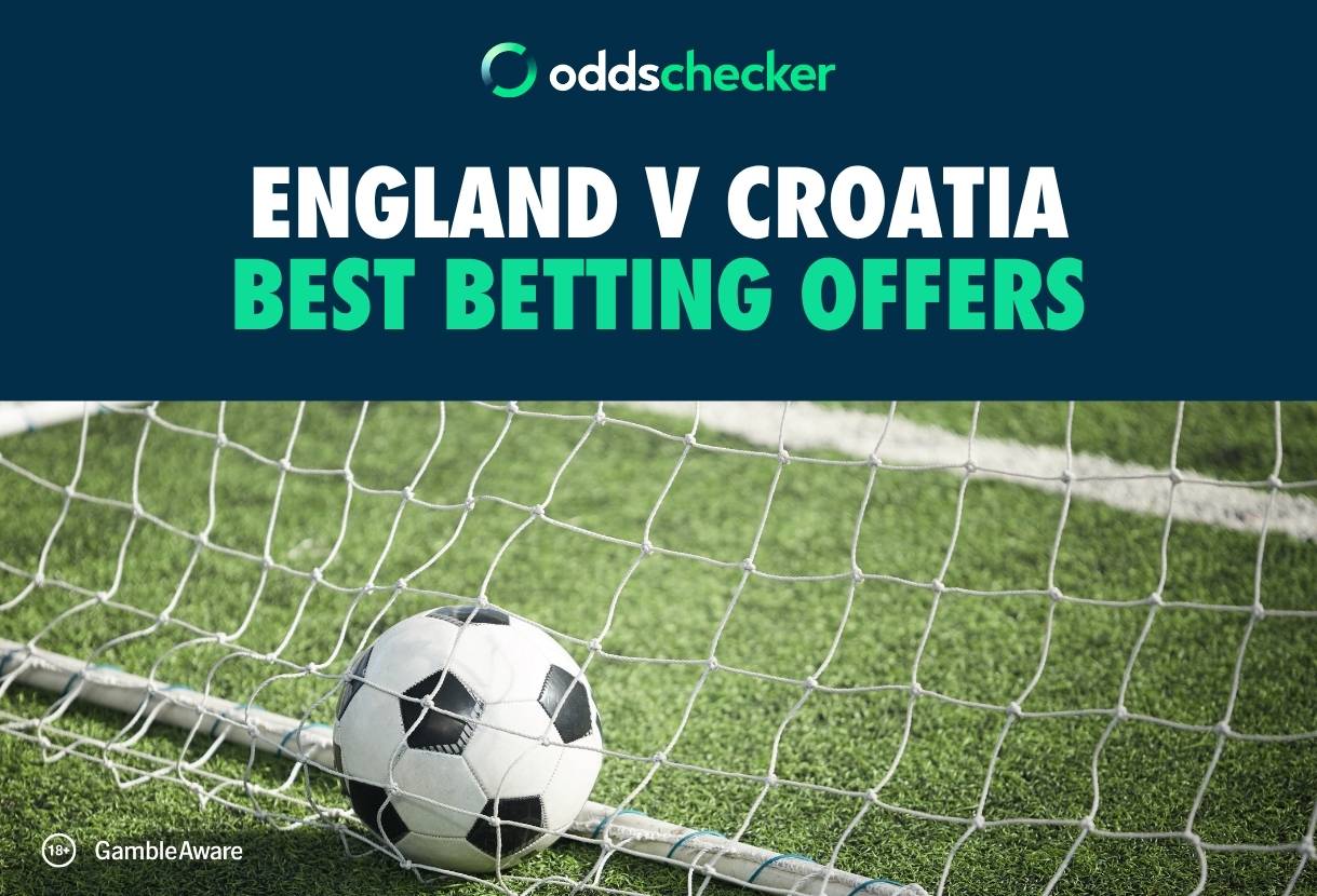 Best World Cup Betting Offers for England v Croatia