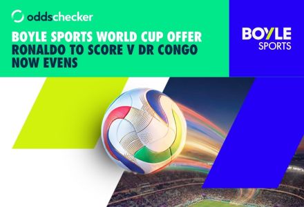 BOYLE Sports World Cup Boost: Ronaldo to Score in Portugal v DR Congo Now Evens