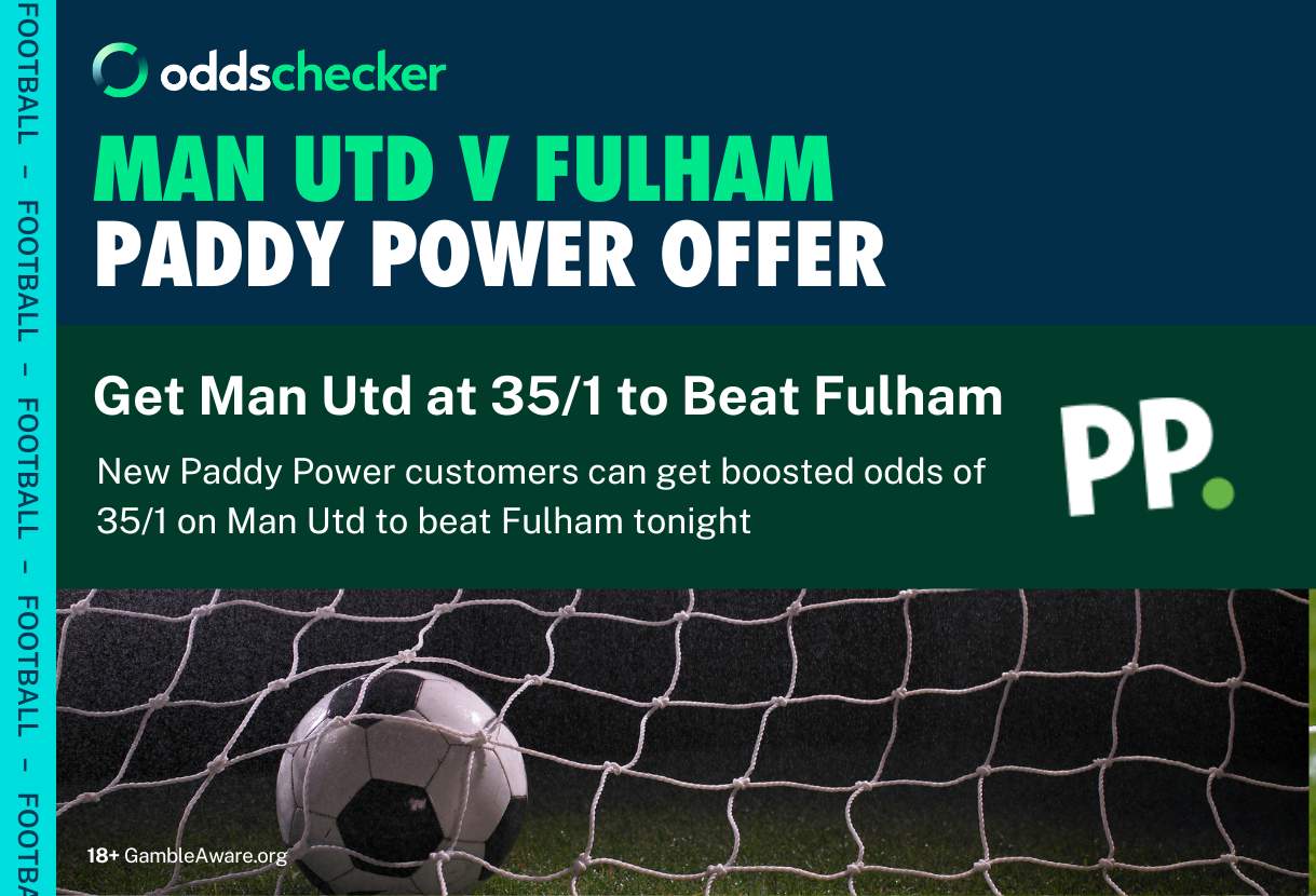 Paddy Power 35/1 Odds Boost for Manchester United to Beat Fulham