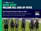 William Hill Royal Ascot Offer: Get Field Of Gold to Win the St James Palace Stakes at 40/1