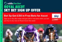 Sky Bet Royal Ascot Offer: Bet 5p, Get £50 in Free Bets at Ascot