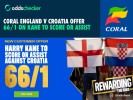 Coral World Cup Offer: Get 66/1 on Harry Kane to Score or Assist in England v Croatia