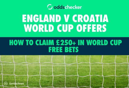 How to Claim £250+ in World Cup Free Bets as England face Croatia tonight