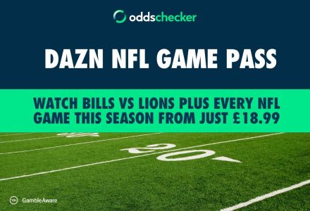 DAZN NFL Game Pass: Watch Bills vs Lions plus Every NFL Game this Season from just £18.99