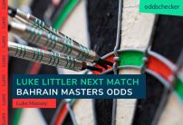 Luke Littler Next Match: Latest Odds for Littler at the 2024 Bahrain Masters