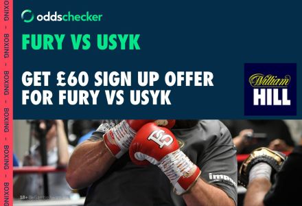 William Hill Betting for Tyson Fury: Odds, Bet £10, Get £60 Sign up Offer for Fury vs Usyk