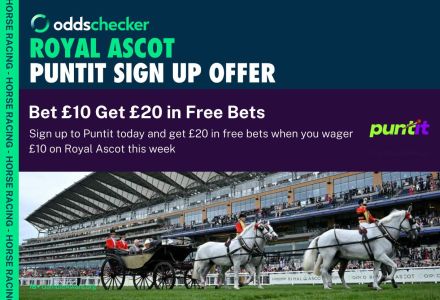 Welcome to Puntit: Bet £10, Get £20 in Free Bets for Royal Ascot