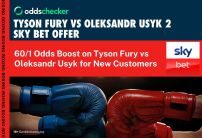 Sky Bet Odds Boost on Tyson Fury vs Oleksandr Usyk: Get 60/1 on Fury or Usyk to be Knocked Down