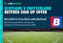 Betfred Euro 2024 Betting Offer: Bet £10, Get £50 on Scotland v Switzerland