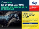 Sky Bet Royal Ascot Offer: Bet £10 on the First Race, Get £60 in Free Bets