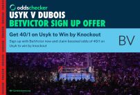 Usyk v Dubois BetVictor Offer: Get 40/1 on Usyk to Win by Knockout