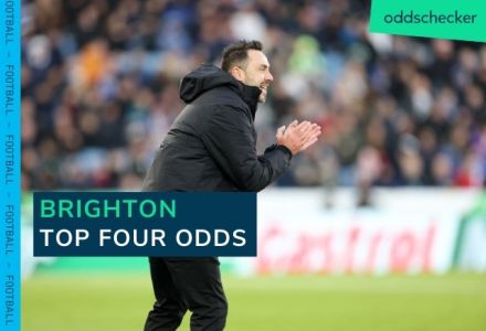 Bookmakers believe Brighton have better chance of a Top 4 Finish than Man United