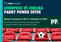 Paddy Power Sign Up Offer: Get Liverpool to Win at 40/1, or Chelsea to Win at 120/1
