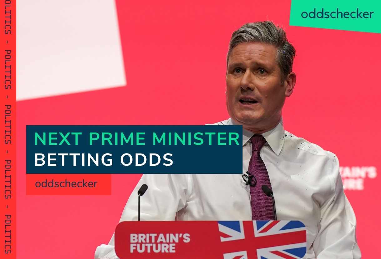 Next Prime Minister Odds: Rishi Sunak slips to 5/1 after Israel support