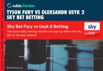 The Best Sky Bet Fury v Usyk 2 Promotions, Odds and Markets for the Rematch