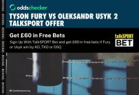 Fury vs Usyk 2 TalkSPORT Offer: Get 60/1 on Fury or Usyk to win by KO, TKO or DSQ
